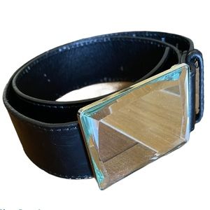 Mirror Buckle Belt